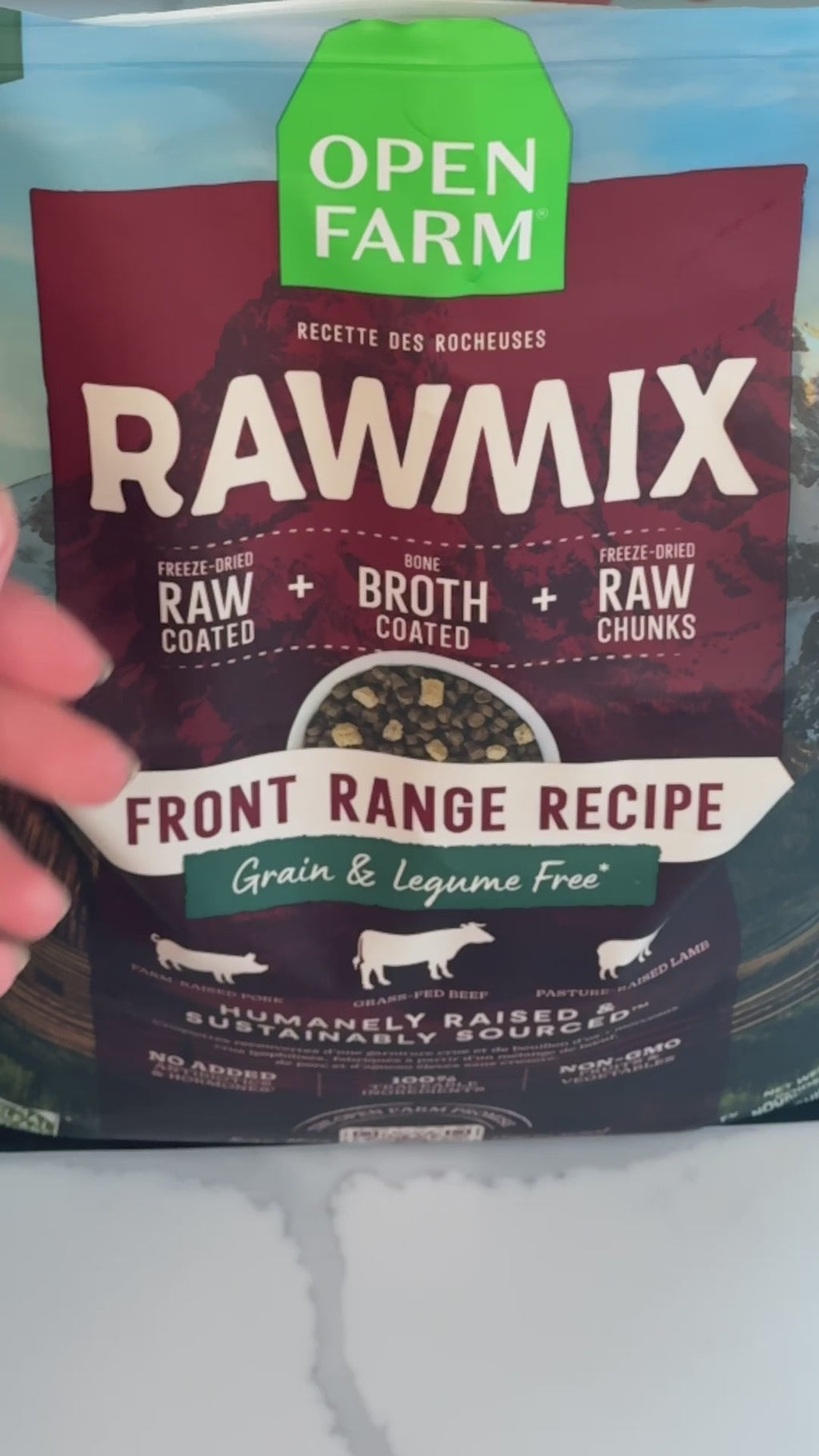 RawMix Wild Ocean Grain-Free Dog Kibble